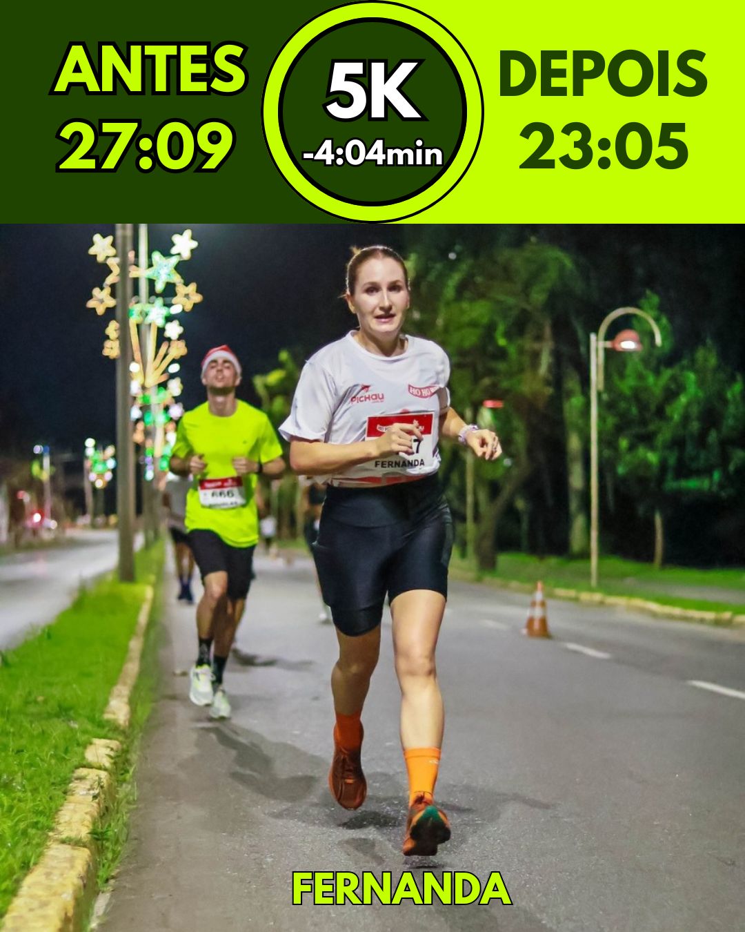 Fernanda - Assessoria de corrida