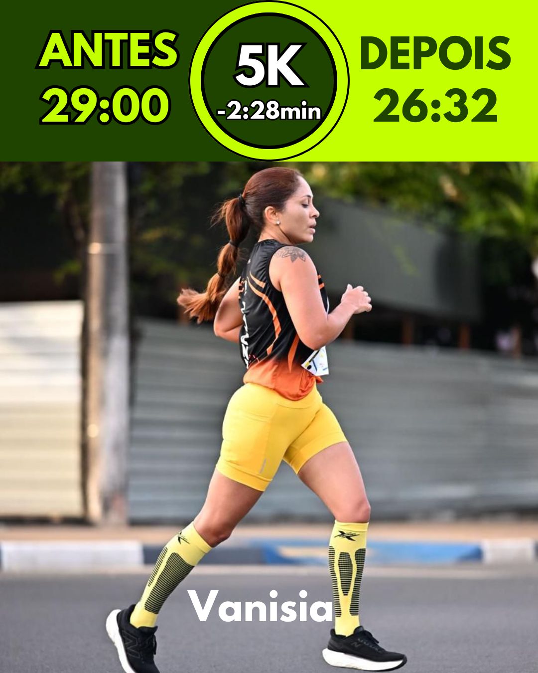 Vanisia - Assessoria de corrida
